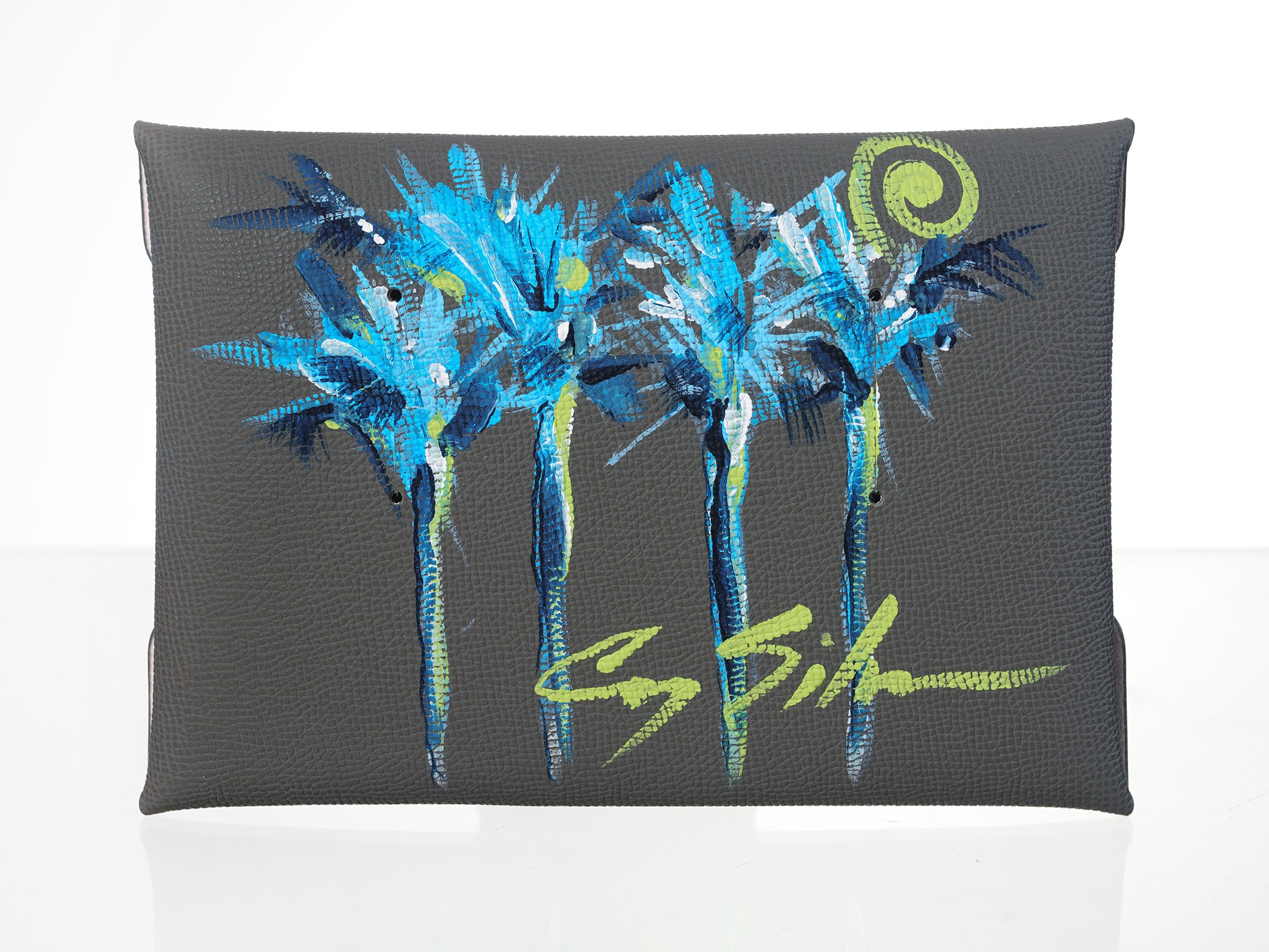 Painted Pochettes By Artist Cyn Silva - Wearable Canvas