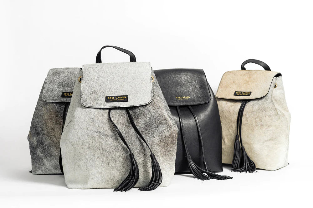 Leather Back Packs display picture 2