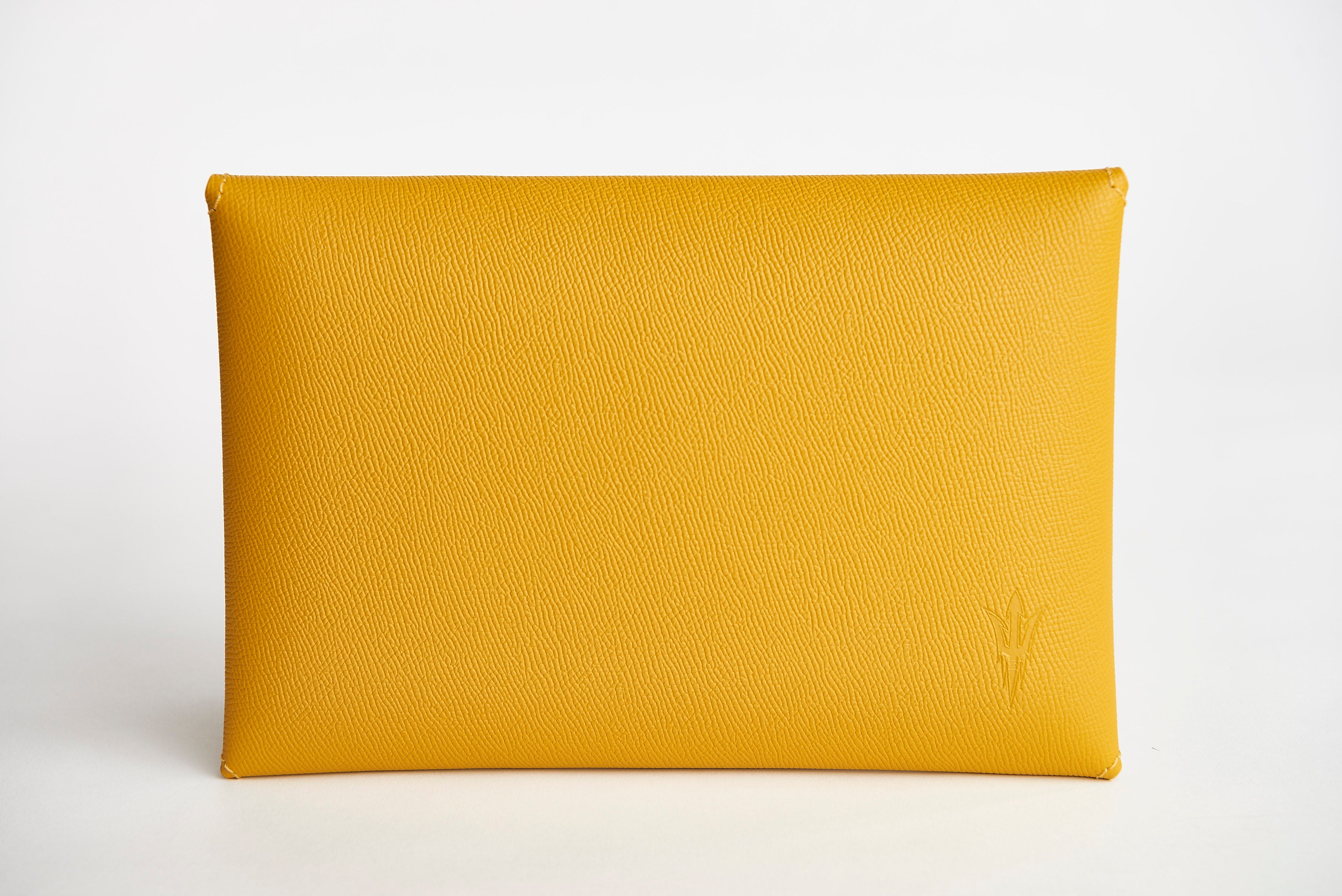 Soul Carrier x ASU Gold Epsom Leather Clutch