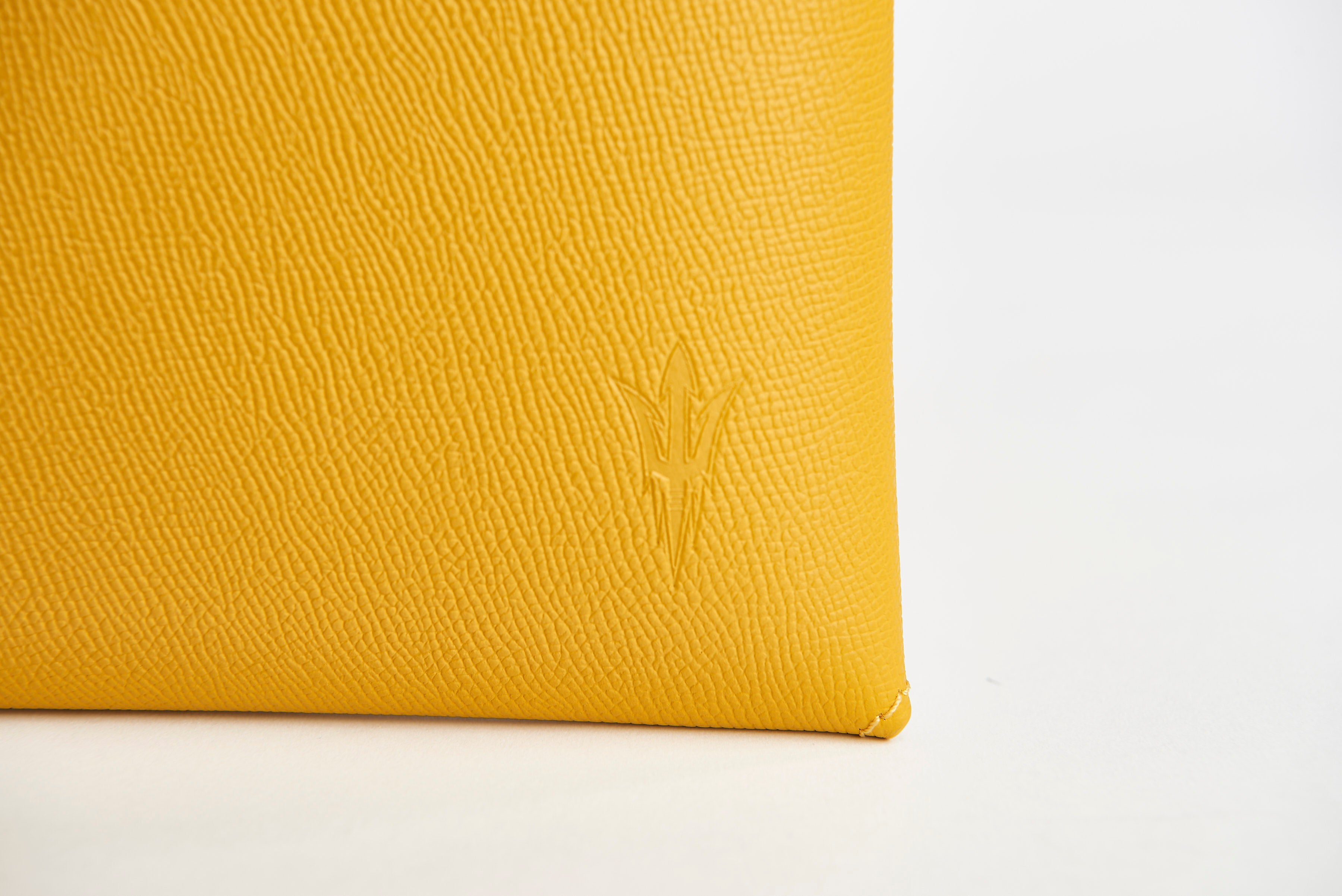 Soul Carrier x ASU Gold Epsom Leather Clutch