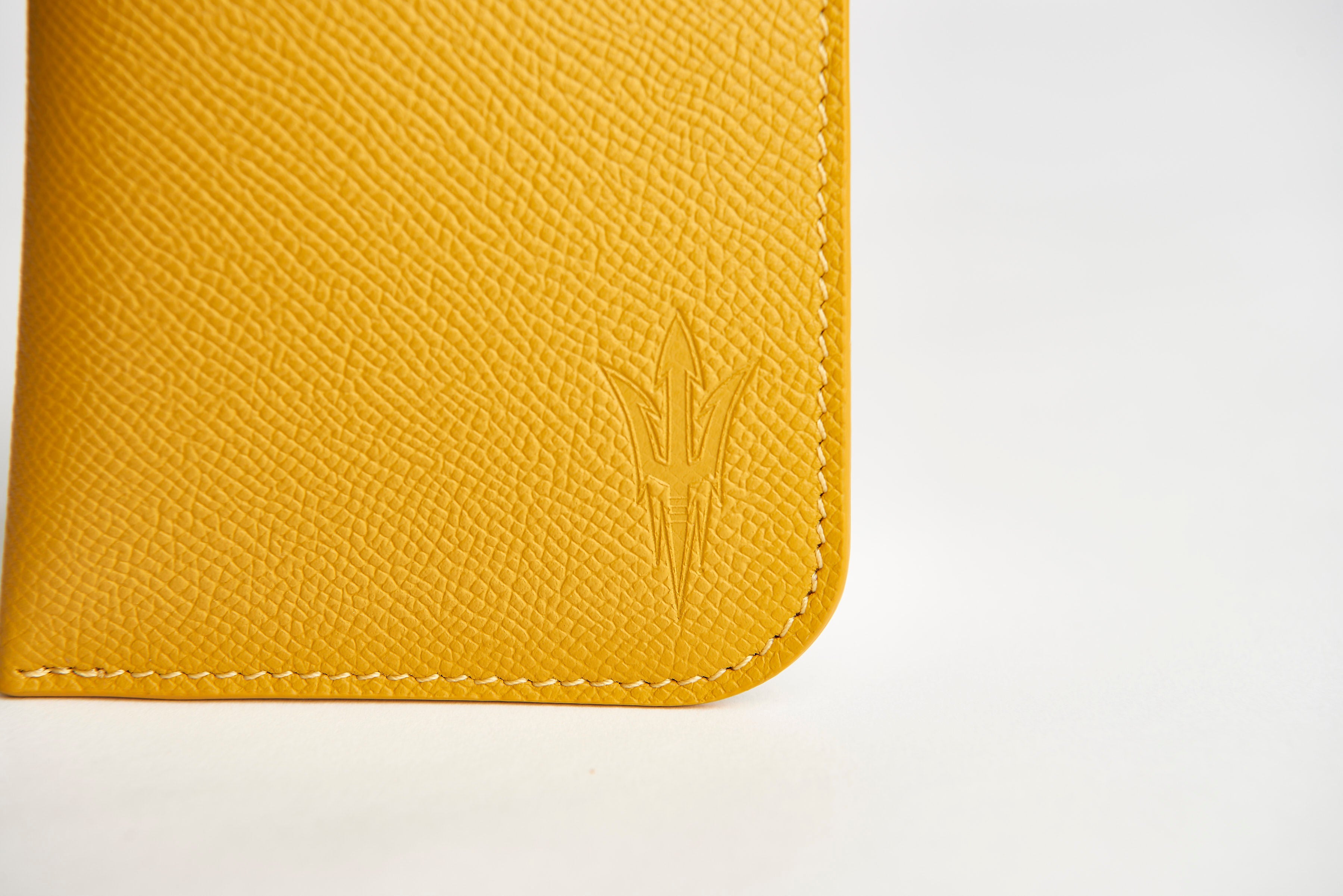 π‘ ASU Gold Epsom Leather Sunglass Case Holder