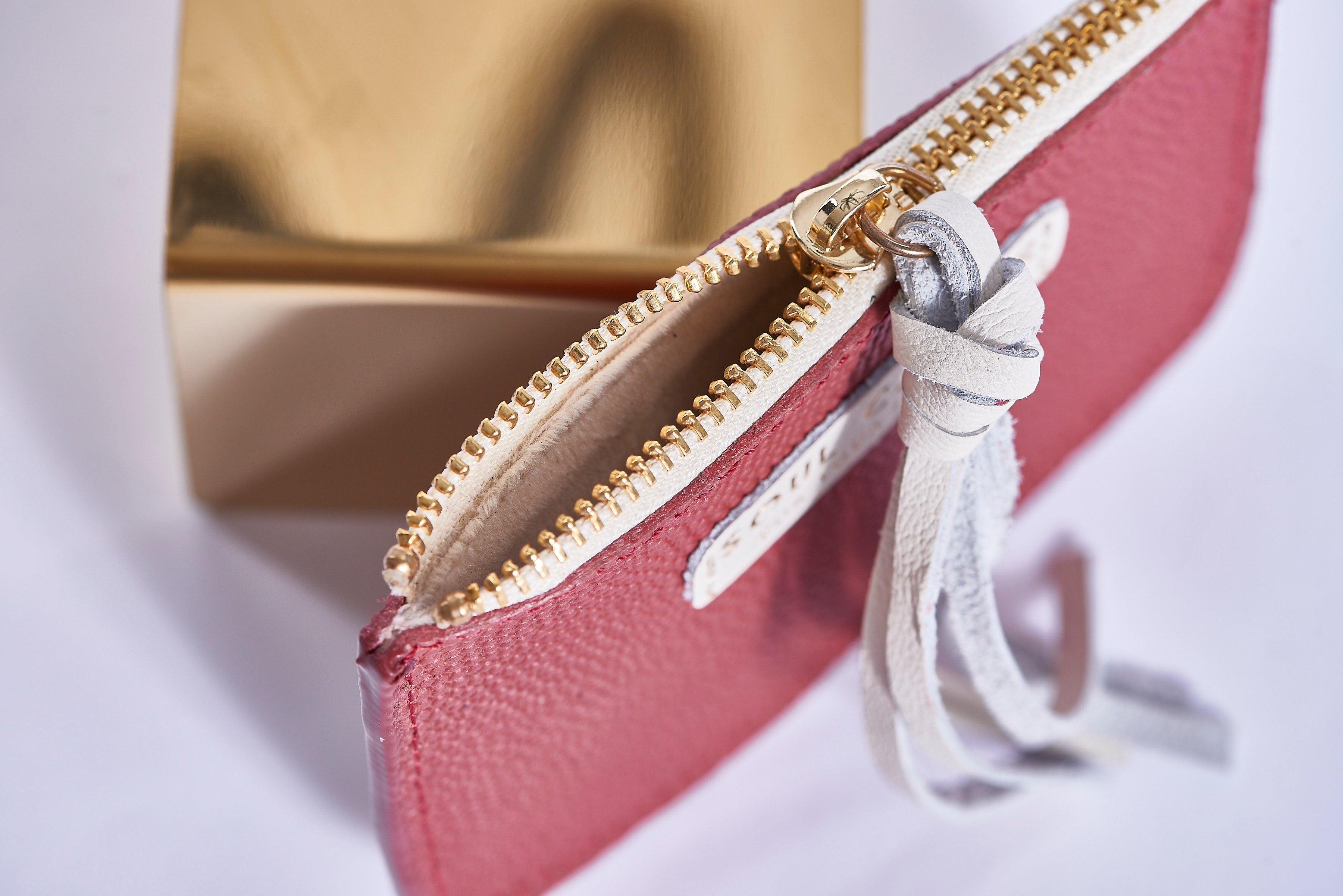 Football Leather Card Purse