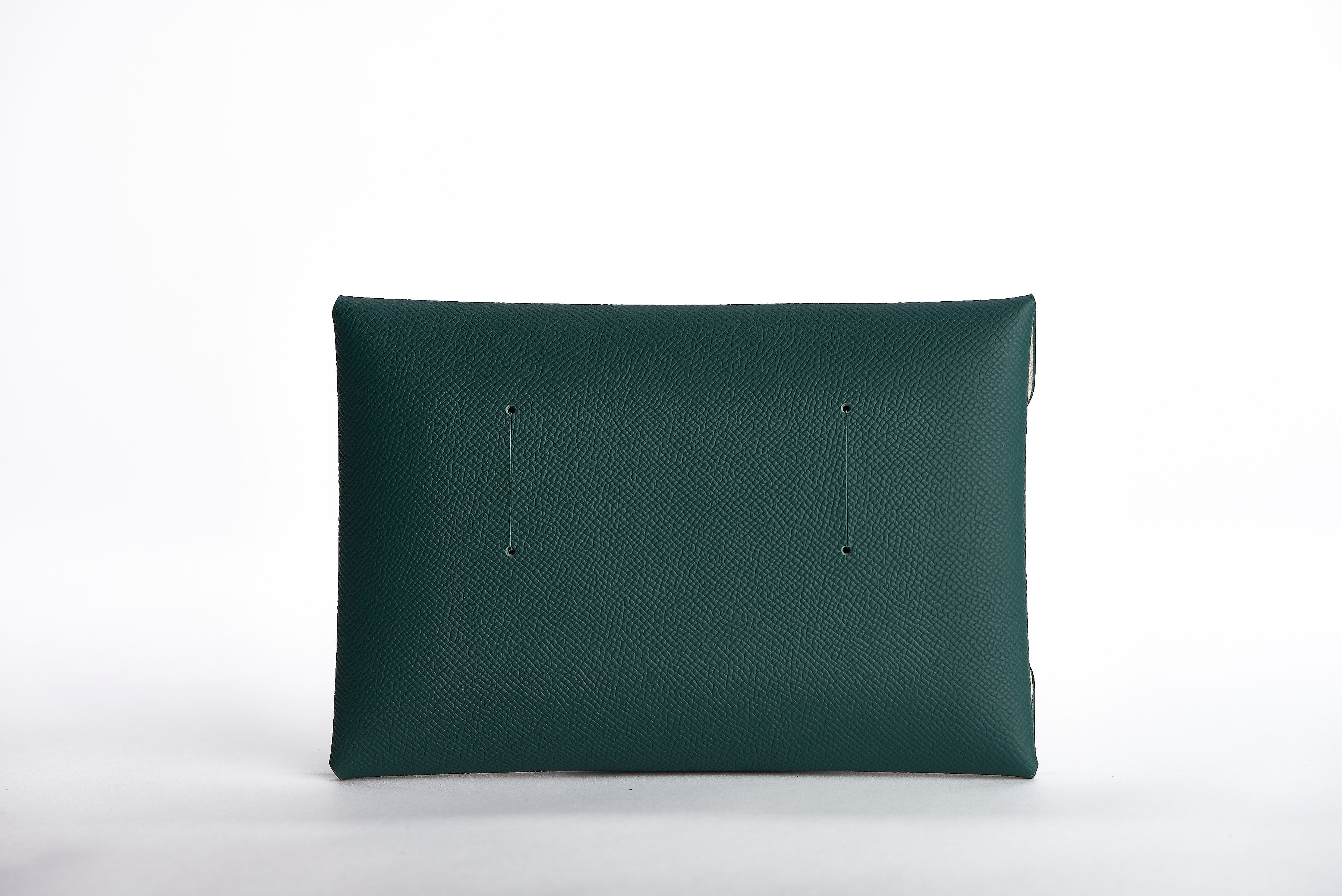 The Pochette Clutch - Hunter Green