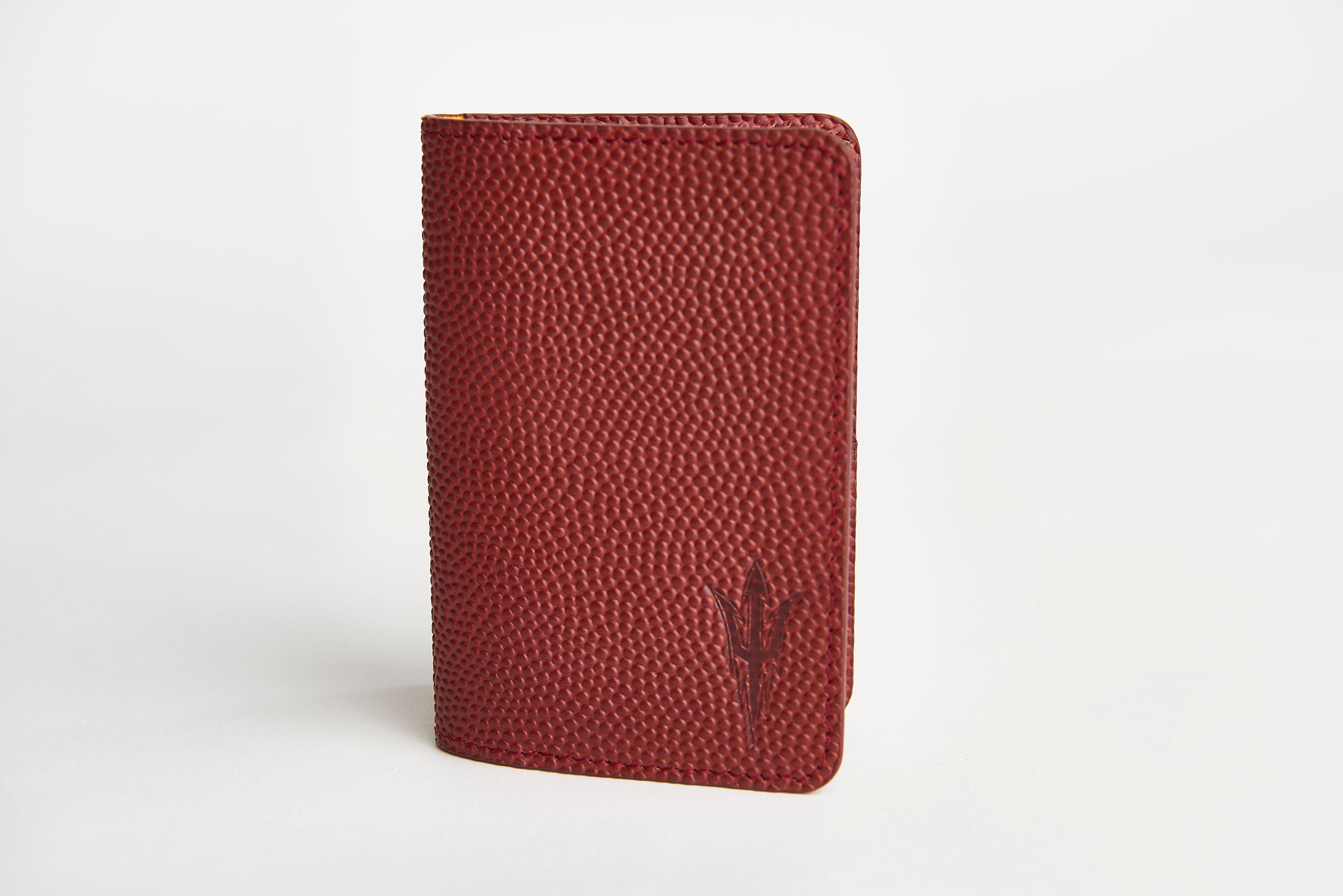 ASU Wallet: Horween Football Leather Foldover $	ext{🏈}$