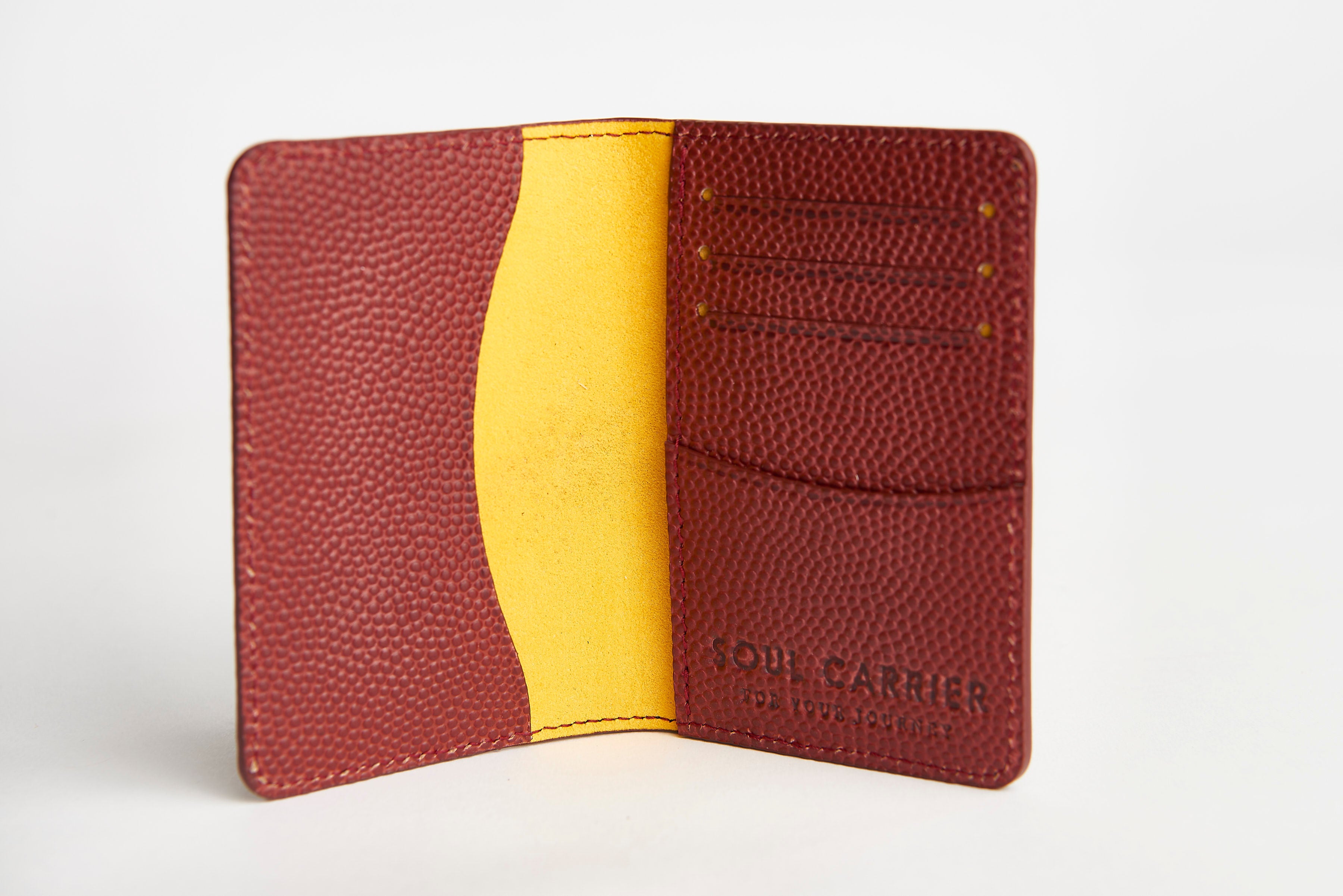 ASU Football Leather Foldover Wallet
