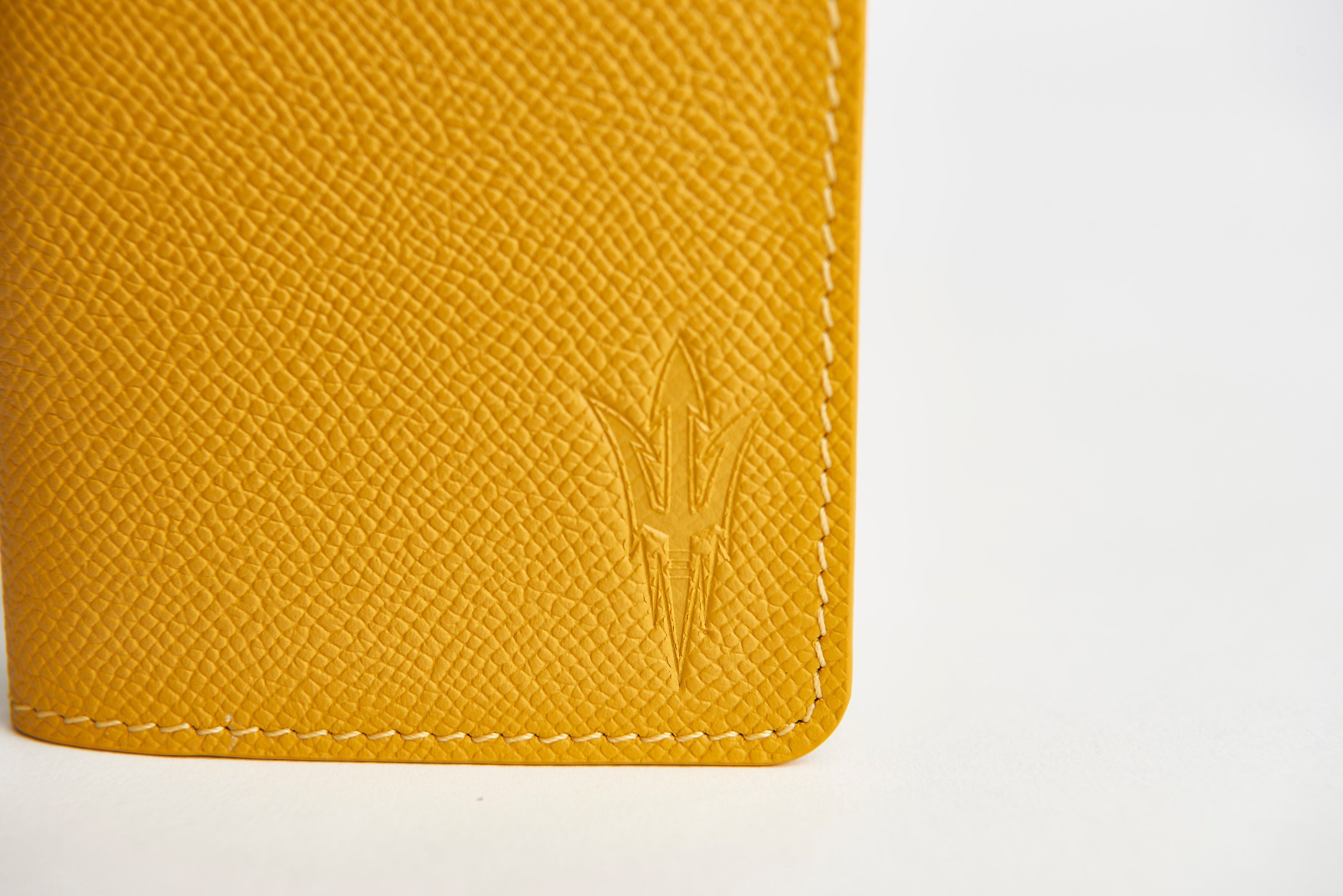 ASU Wallet: Gold Epsom Leather Bifold