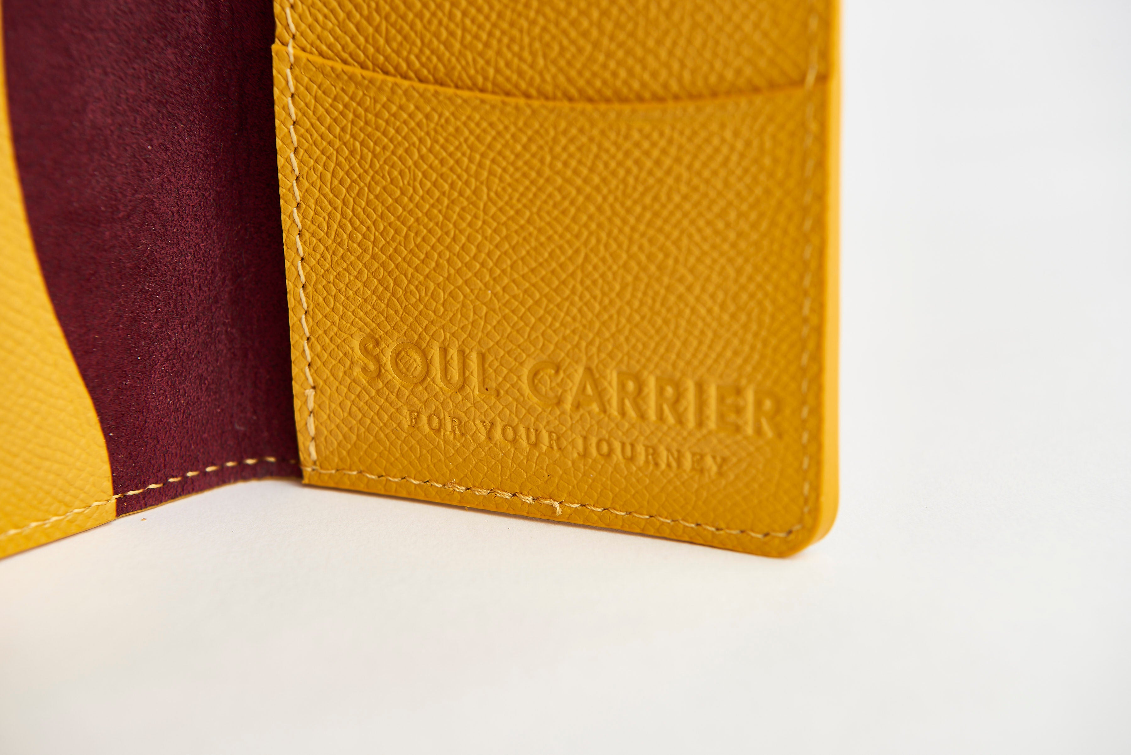 ASU Wallet: Gold Epsom Leather Bifold