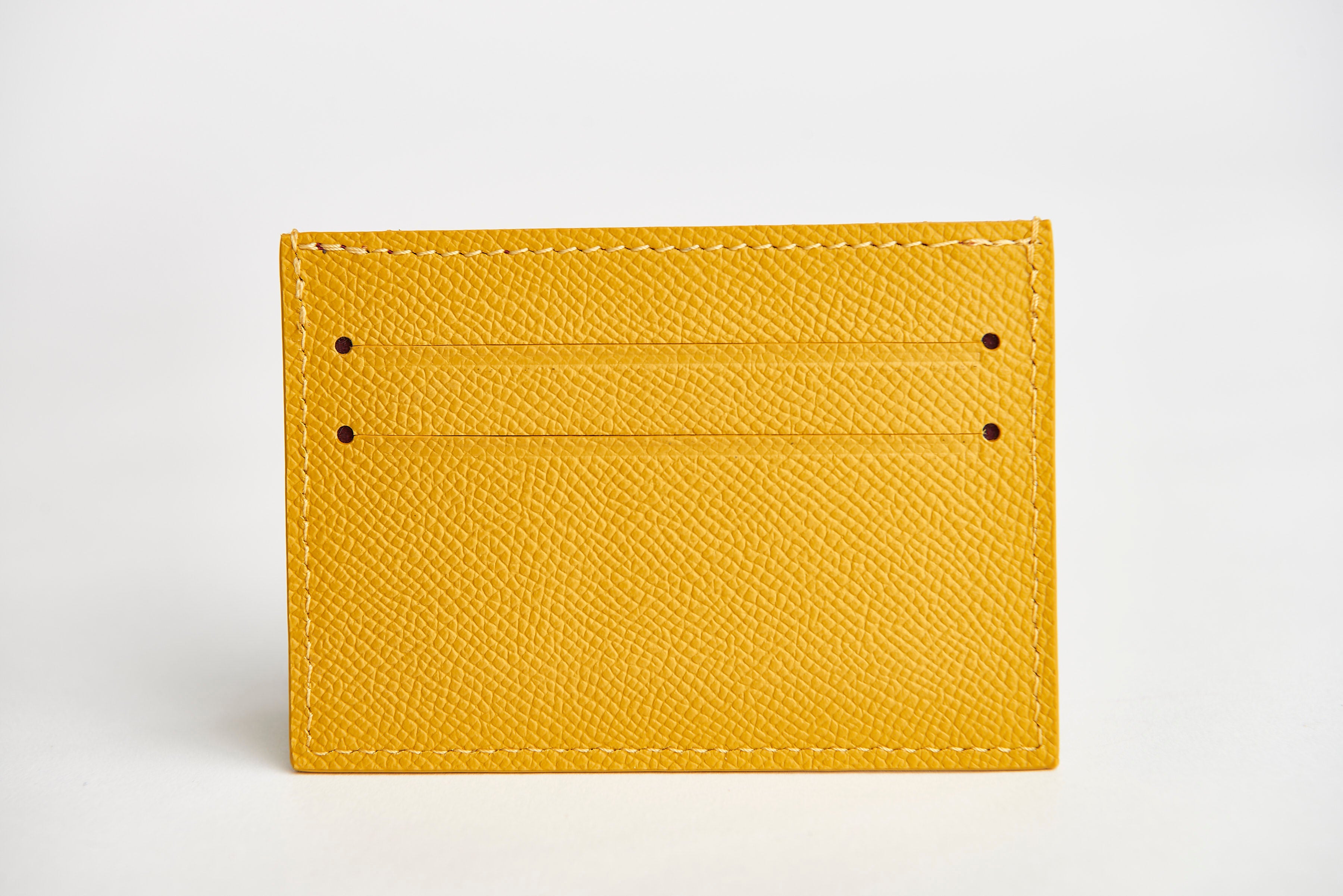 🟡 ASU Gold Epsom Leather Card Case