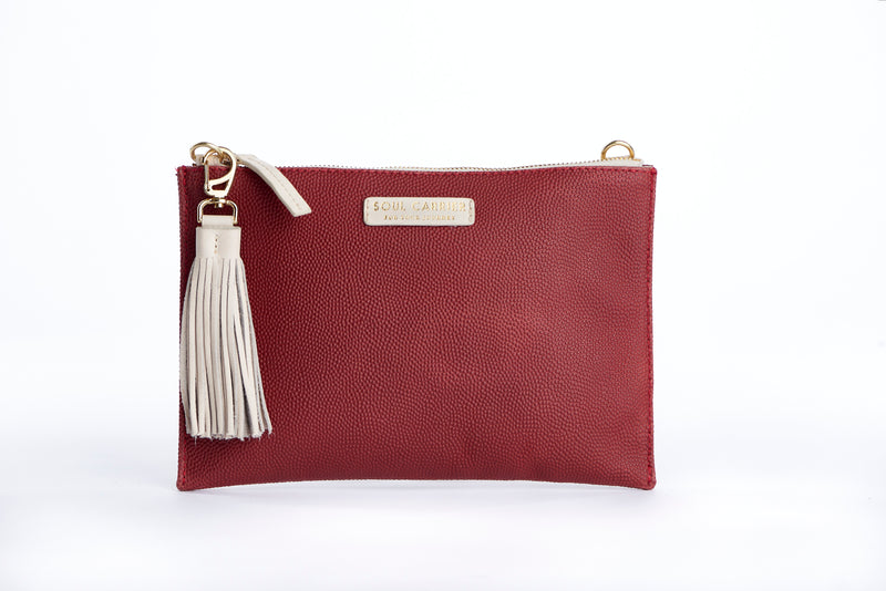 Football Leather Clutch
