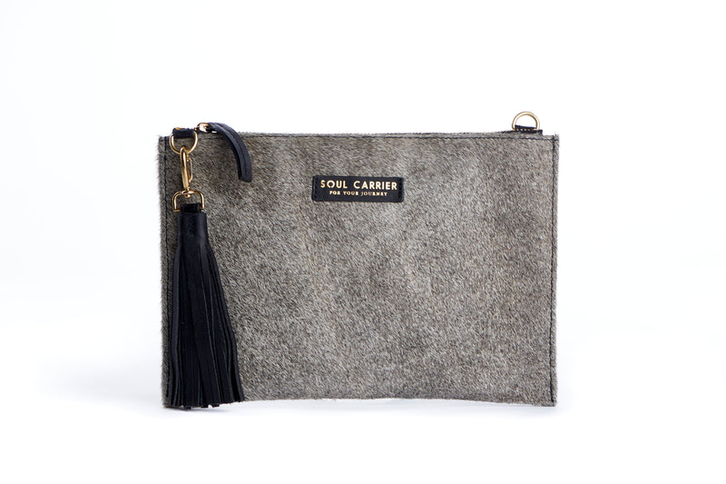 Clutch Bag - TorontoD - Cowhide Collection - The Design Edge
